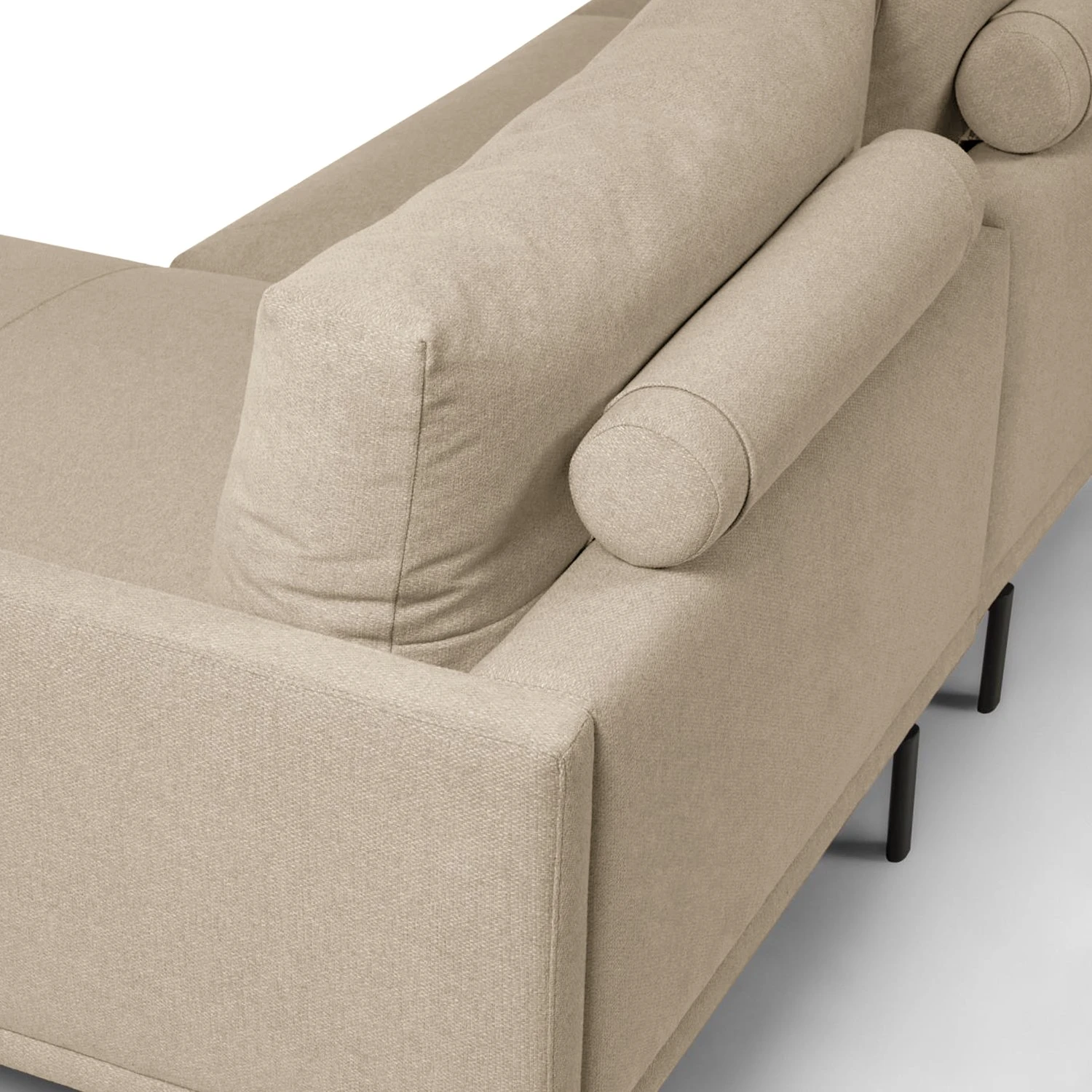Loftscape Ecksofa Norfolk - Chenille Gratia: Beige - Longchair davorstehend rechts 10 Loftscape Ecksofa Norfolk - Chenille Gratia: Beige - Longchair davorstehend rechts – Bild 10