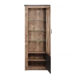 Trendteam Wohnwand Georgia (4-teilig) - Dunkelgrau / Eiche Rustikal Dekor 21 Trendteam Wohnwand Georgia (4-teilig) - Dunkelgrau / Eiche Rustikal Dekor -Wohnzimmermöbel boutique en ligne 1000300851 211015 125439000108 DETAILS P000000001000300851