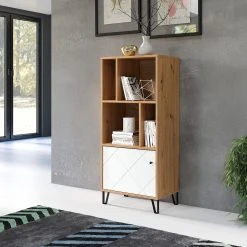 Trendteam Regal Touch - Eiche Artisan Dekor / Weiß -Wohnzimmermöbel boutique en ligne 1000300852 211015 12544200087 MOOD DETAILS P000000001000300852 mood