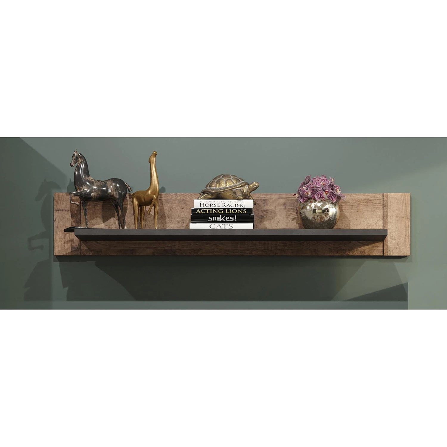 Trendteam Wandboard Georgia - Dunkelgrau / Eiche Rustikal Dekor 2 Trendteam Wandboard Georgia - Dunkelgrau / Eiche Rustikal Dekor – Bild 2