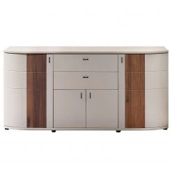 Loftscape Sideboard Saida - Kaschmir / Nussbaum Dekor