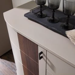 Loftscape Sideboard Saida - Kaschmir / Nussbaum Dekor -Wohnzimmermöbel boutique en ligne 1000300942 211020 13343500072 DETAILS P000000001000300942