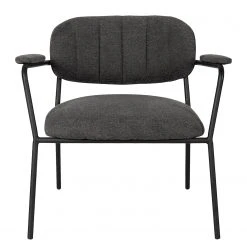 Loftscape Sessel Gomas - Strukturstoff - Dunkelgrau -Wohnzimmermöbel boutique en ligne 1000303970 211126 104644000044 DETAILS P000000001000303970