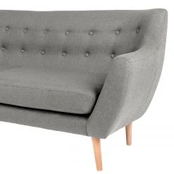 Loftscape Sofa Frida (3-Sitzer) - Samt - Hellgrau -Wohnzimmermöbel boutique en ligne 1000303978 211126 10464500096 DETAILS P000000001000303978