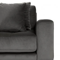 Loftscape Ecksofa Cordova I - Samt - Dunkelgrau - Ecke davorstehend links -Wohnzimmermöbel boutique en ligne 1000304011 211126 10465100296 DETAILS P000000001000304011