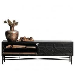 Red Living TV-Lowboard Nyker - Schwarz 12 Red Living TV-Lowboard Nyker - Schwarz -Wohnzimmermöbel boutique en ligne 1000304166 211029 12341400143 DETAILS P000000001000304166