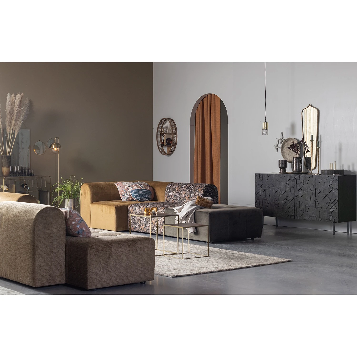 Red Living Sideboard Kaanaa - Schwarz 2 Red Living Sideboard Kaanaa - Schwarz – Bild 2