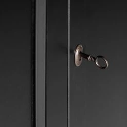 Ridgevalley Vertiko Lamar - Kiefer massiv - Schwarz -Wohnzimmermöbel boutique en ligne 1000304180 211029 12341600263 DETAILS P000000001000304180