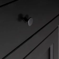 Ridgevalley Vertiko Lamar - Kiefer massiv - Schwarz -Wohnzimmermöbel boutique en ligne 1000304180 211029 12341600274 DETAILS P000000001000304180