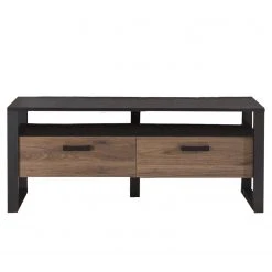 Red Living TV-Lowboard Norddal II - Nussbaum Dekor / Schwarz -Wohnzimmermöbel boutique en ligne 1000304806 211027 10494500070 DETAILS P000000001000304806