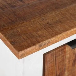 Red Living TV-Lowboard Silvana - Akazie massiv / Mango massiv - Weiß / Mango -Wohnzimmermöbel boutique en ligne 1000305871 211102 111804000045 DETAILS P000000001000305871