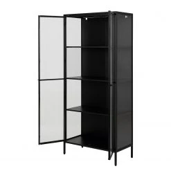 Norrwood Vitrinenschrank Cascavel - Metall - Schwarz -Wohnzimmermöbel boutique en ligne 1000305904 211109 13074900068 DETAILS P000000001000305904
