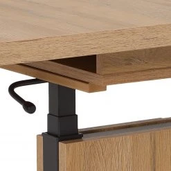 Fredriks Couchtisch Hallie - Eiche Dekor / Anthrazit -Wohnzimmermöbel boutique en ligne 1000306042 211028 13585400067 DETAILS P000000001000306042