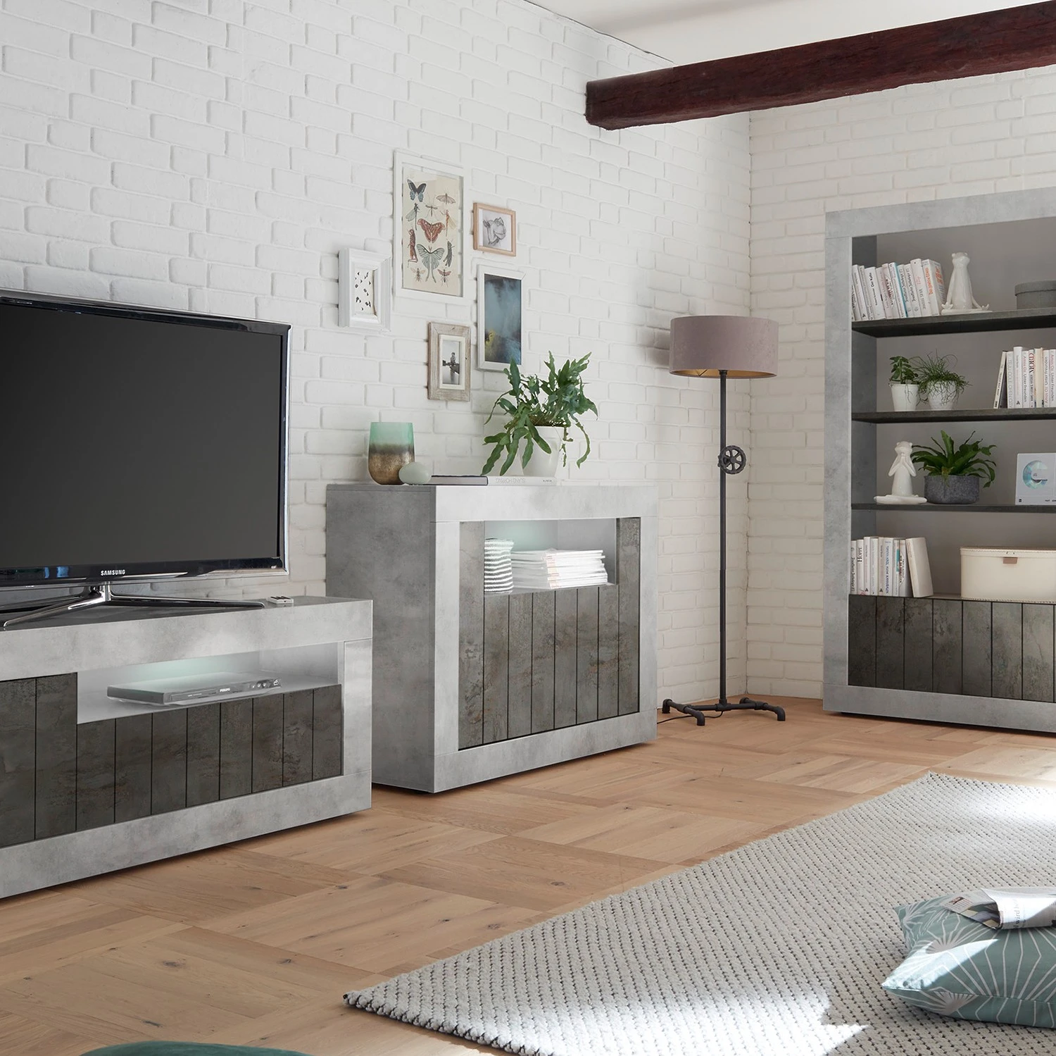 LC Spa Kommode Urbino - Anthrazit / Hellgrau 5 LC Spa Kommode Urbino - Anthrazit / Hellgrau – Bild 5