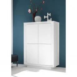 LC Spa Highboard Forenza - Weiß -Wohnzimmermöbel boutique en ligne 1000306558 211122 15085200059 DETAILS P000000001000306558