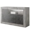 LC Spa Sideboard Urbino II - Anthrazit / Hellgrau