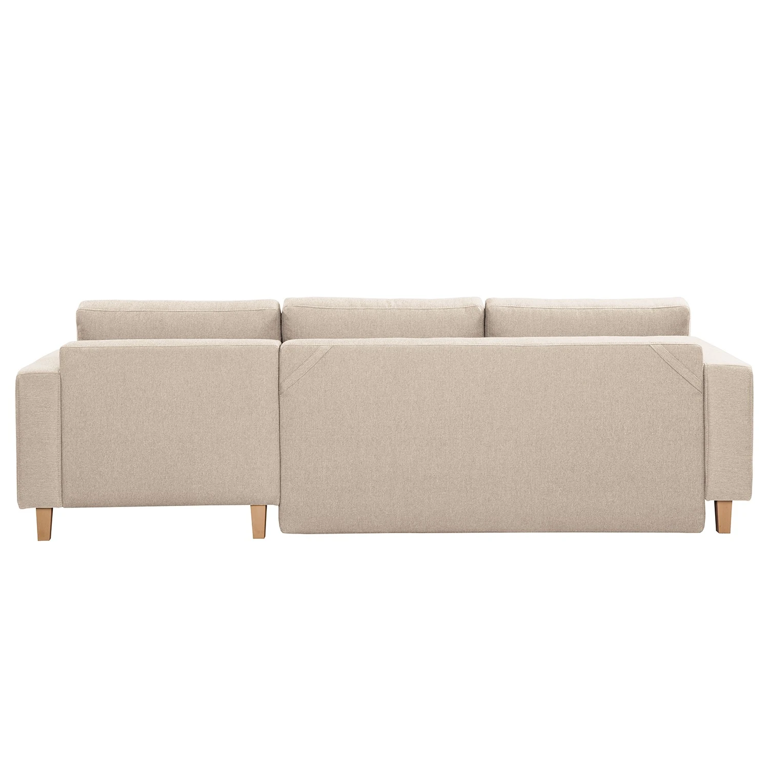 Ecksofa MAISON mit Schlaffunktion - Webstoff Inas: Cappuccino - Longchair davorstehend rechts 11 Ecksofa MAISON mit Schlaffunktion - Webstoff Inas: Cappuccino - Longchair davorstehend rechts – Bild 11