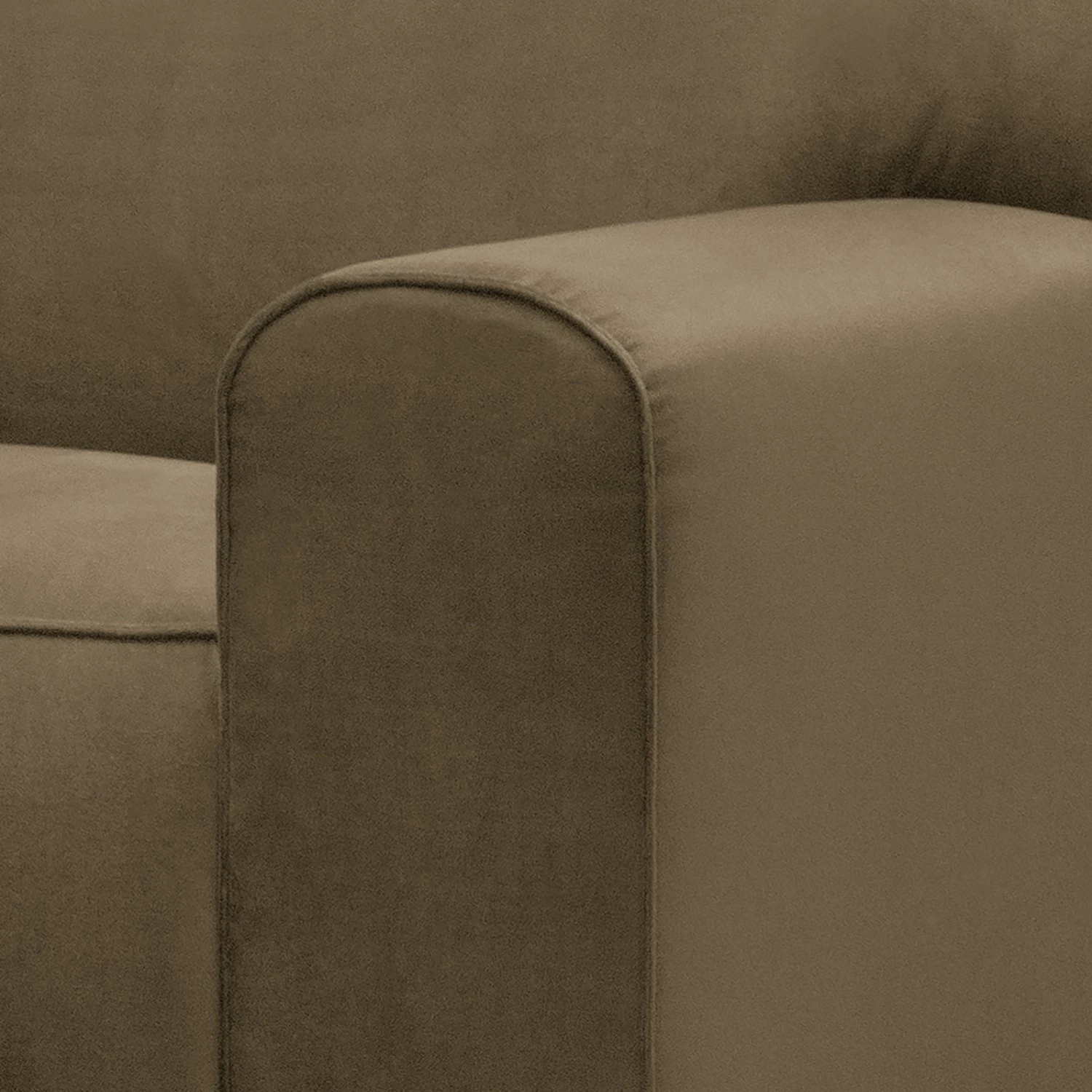 Jack & Alice Sofa Bramming (2,5-Sitzer) - Samt Juna: Taupe 5 Jack & Alice Sofa Bramming (2,5-Sitzer) - Samt Juna: Taupe – Bild 5