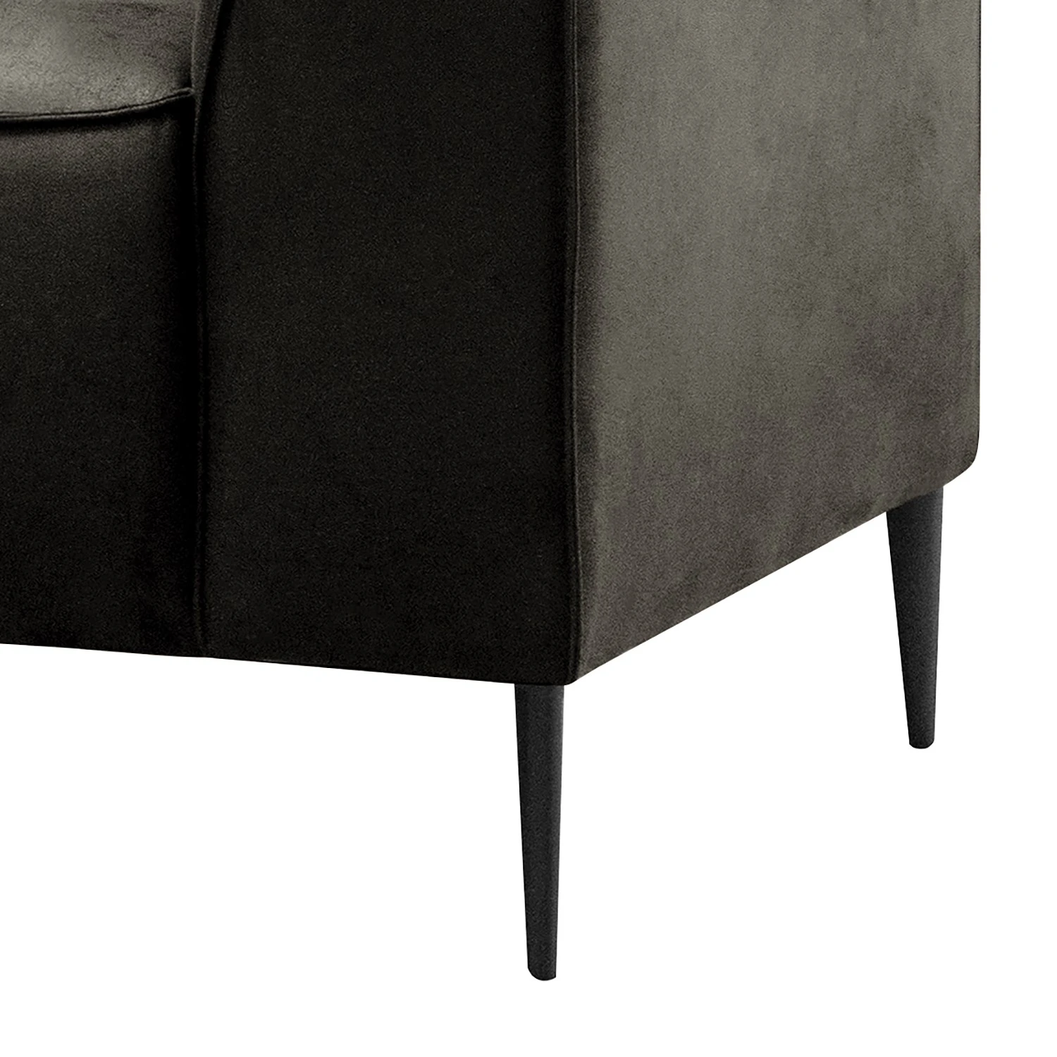 Ars manufacti Sofa Chaides (2-Sitzer) - Antiklederlook - Mischgewebe Bulan: Anthrazit 5 Ars manufacti Sofa Chaides (2-Sitzer) - Antiklederlook - Mischgewebe Bulan: Anthrazit – Bild 5