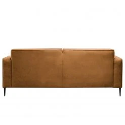 Ars manufacti Sofa Chaides (2,5-Sitzer) - Antiklederlook - Mischgewebe Bulan: Kamel -Wohnzimmermöbel boutique en ligne 1000306878 220331 040 DETAILS P000000001000306878