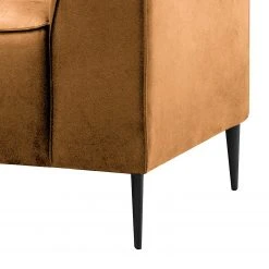 Ars manufacti Sofa Chaides (2,5-Sitzer) - Antiklederlook - Mischgewebe Bulan: Kamel -Wohnzimmermöbel boutique en ligne 1000306878 220331 060 DETAILS P000000001000306878