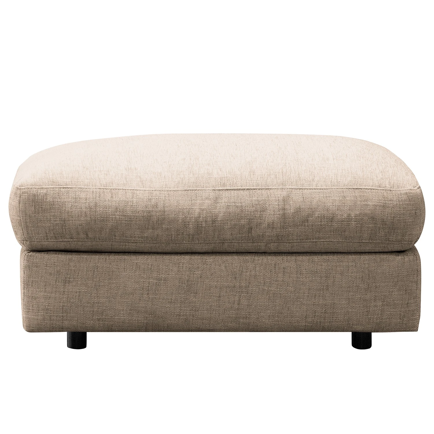 Fredriks Polsterhocker Circle - Flachgewebe Vega: Bisquit 2 Fredriks Polsterhocker Circle - Flachgewebe Vega: Bisquit – Bild 2