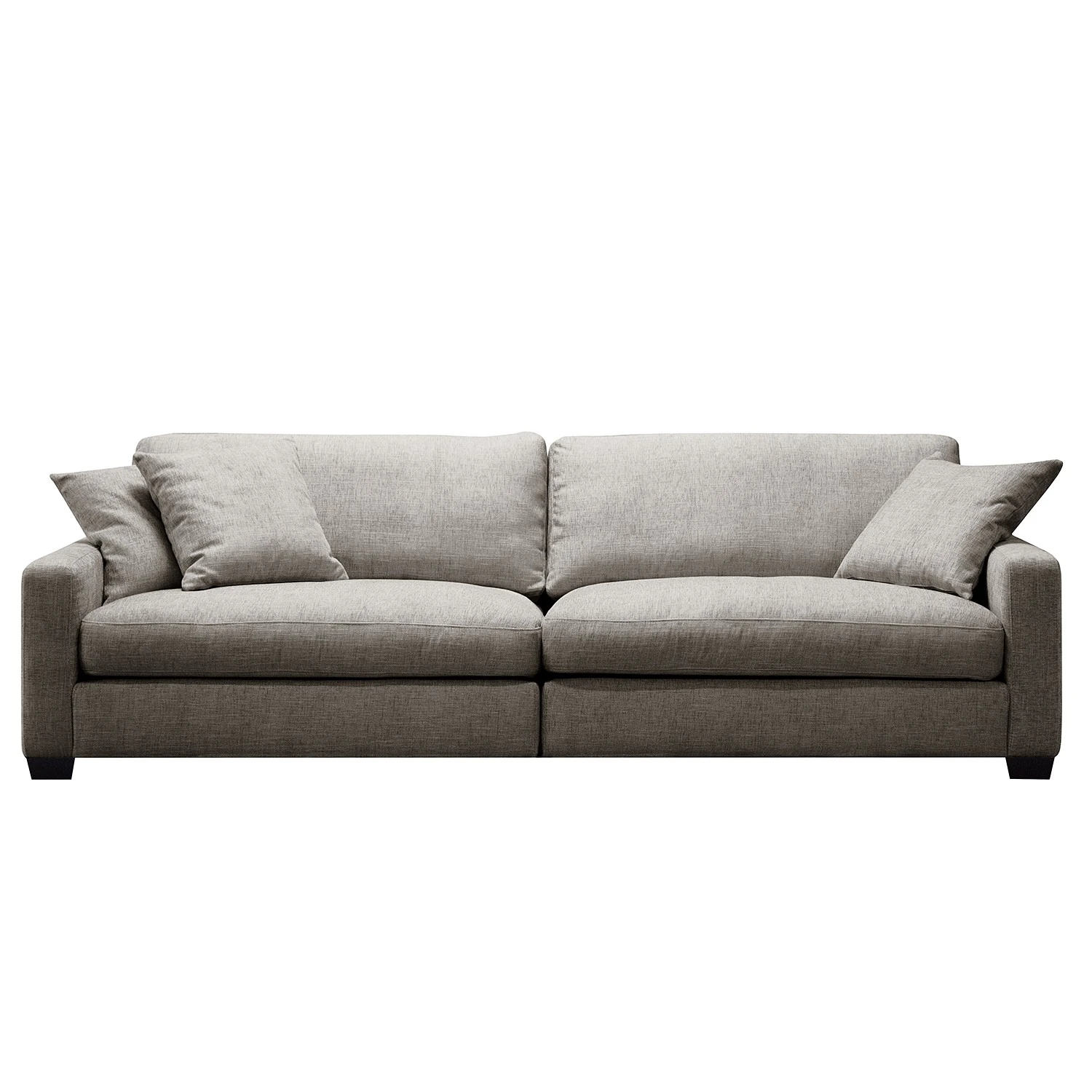 Fredriks Sofa Circle (3-Sitzer) - Flachgewebe Vega: Sandgrau 2 Fredriks Sofa Circle (3-Sitzer) - Flachgewebe Vega: Sandgrau – Bild 2