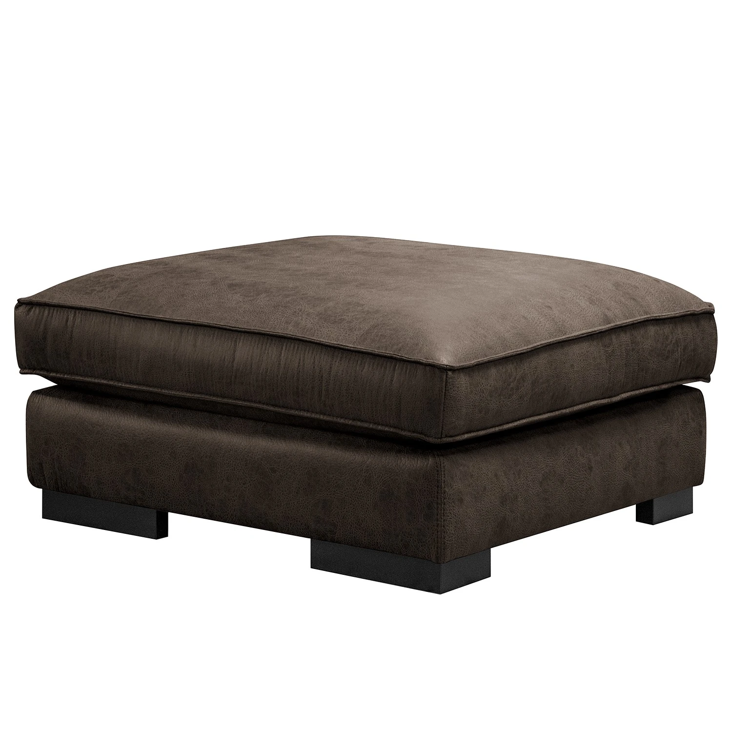 Ars manufacti Polsterhocker Locana - Microfaser Cheri: Bisonbraun 1 Ars manufacti Polsterhocker Locana - Microfaser Cheri: Bisonbraun