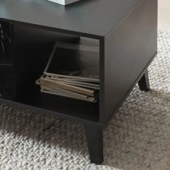 Jack & Alice Couchtisch Fintel - Marmor Schwarz Dekor / Schwarz -Wohnzimmermöbel boutique en ligne 1000307055 211110 082346000111 DETAILS P000000001000307055