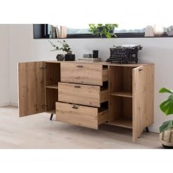 Ars Natura Sideboard Dorchester - Eiche Artisan Dekor 8 Ars Natura Sideboard Dorchester - Eiche Artisan Dekor -Wohnzimmermöbel boutique en ligne 1000309601 211118 06583500050 MOOD DETAILS P000000001000309601 mood