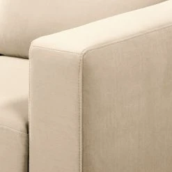 Norrwood Ecksofa MAISON 1-Sitzer mit Longchair - Samt Vaia: Creme - Breite: 150 cm - Longchair davorstehend links -Wohnzimmermöbel boutique en ligne 1000310308 211201 12310100390 DETAILS P000000001000310308