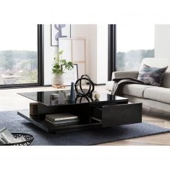 Loftscape Couchtisch Padras I - Glas - Schwarz -Wohnzimmermöbel boutique en ligne 1000310513 211125 11183200032 MOOD DETAILS P000000001000310513 mood
