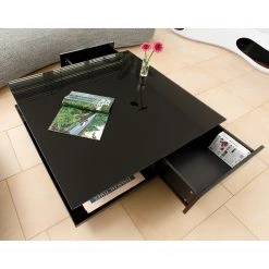 Loftscape Couchtisch Padras I - Glas - Schwarz -Wohnzimmermöbel boutique en ligne 1000310513 211125 11183200034 MOOD DETAILS P000000001000310513 mood