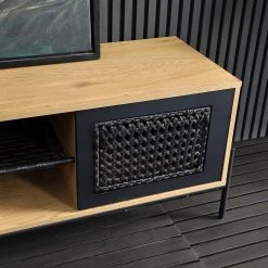 Red Living TV-Lowboard Padbury - Schwarz / Eiche Dekor 6 Red Living TV-Lowboard Padbury - Schwarz / Eiche Dekor -Wohnzimmermöbel boutique en ligne 1000310536 211125 111835000122 DETAILS P000000001000310536