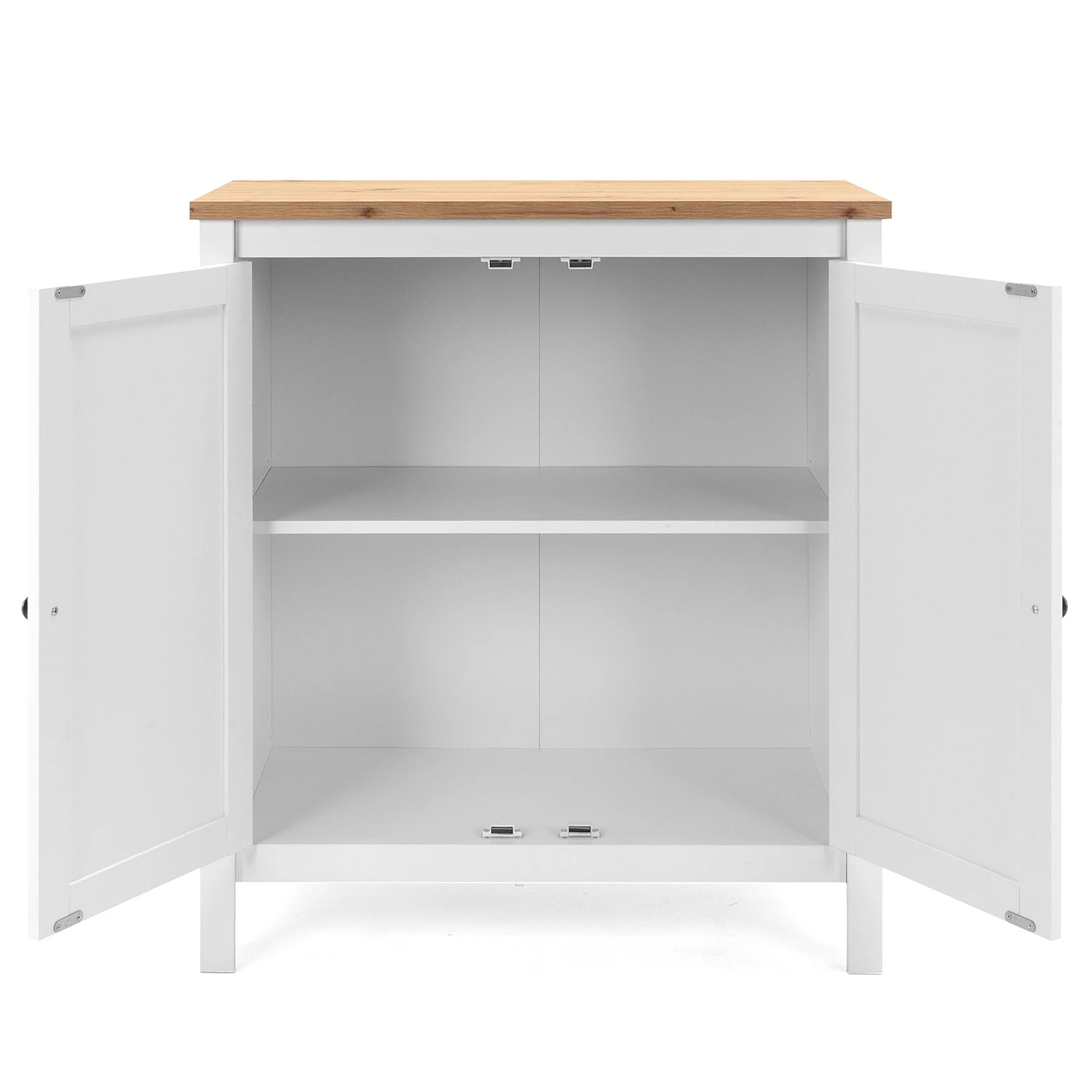 Ridgevalley Kommode Bombita - Weiß / Eiche Artisan Dekor 5 Ridgevalley Kommode Bombita - Weiß / Eiche Artisan Dekor – Bild 5