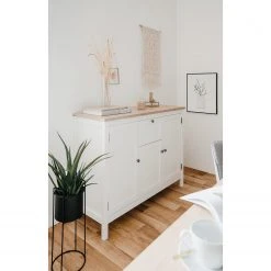 Ridgevalley Sideboard Bombita III - Weiß / Eiche Artisan Dekor -Wohnzimmermöbel boutique en ligne 1000310613 211118 06055600055 MOOD DETAILS P000000001000310613 mood