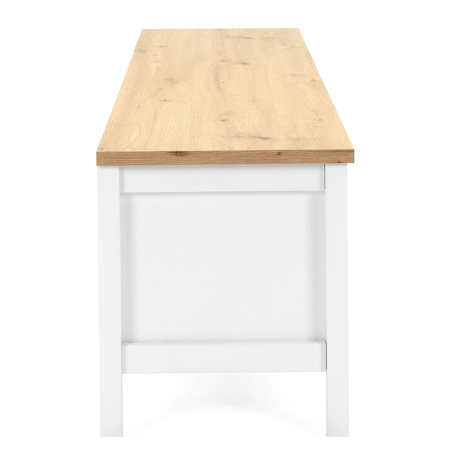 Ridgevalley TV-Lowboard Bombita - Weiß / Eiche Artisan Dekor 6 Ridgevalley TV-Lowboard Bombita - Weiß / Eiche Artisan Dekor – Bild 6