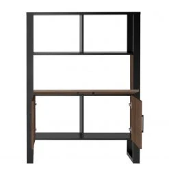 Red Living Wohnwand Norddal IV (3-teilig) - Nussbaum Dekor / Schwarz 19 Red Living Wohnwand Norddal IV (3-teilig) - Nussbaum Dekor / Schwarz -Wohnzimmermöbel boutique en ligne 1000310668 211125 145554000124 DETAILS P000000001000310668