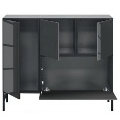 Now! by hülsta Kommode now to go colour II - Hochglanz Diamantgrau / Diamantgrau -Wohnzimmermöbel boutique en ligne 1000311247 211201 14484900165 DETAILS P000000001000311247