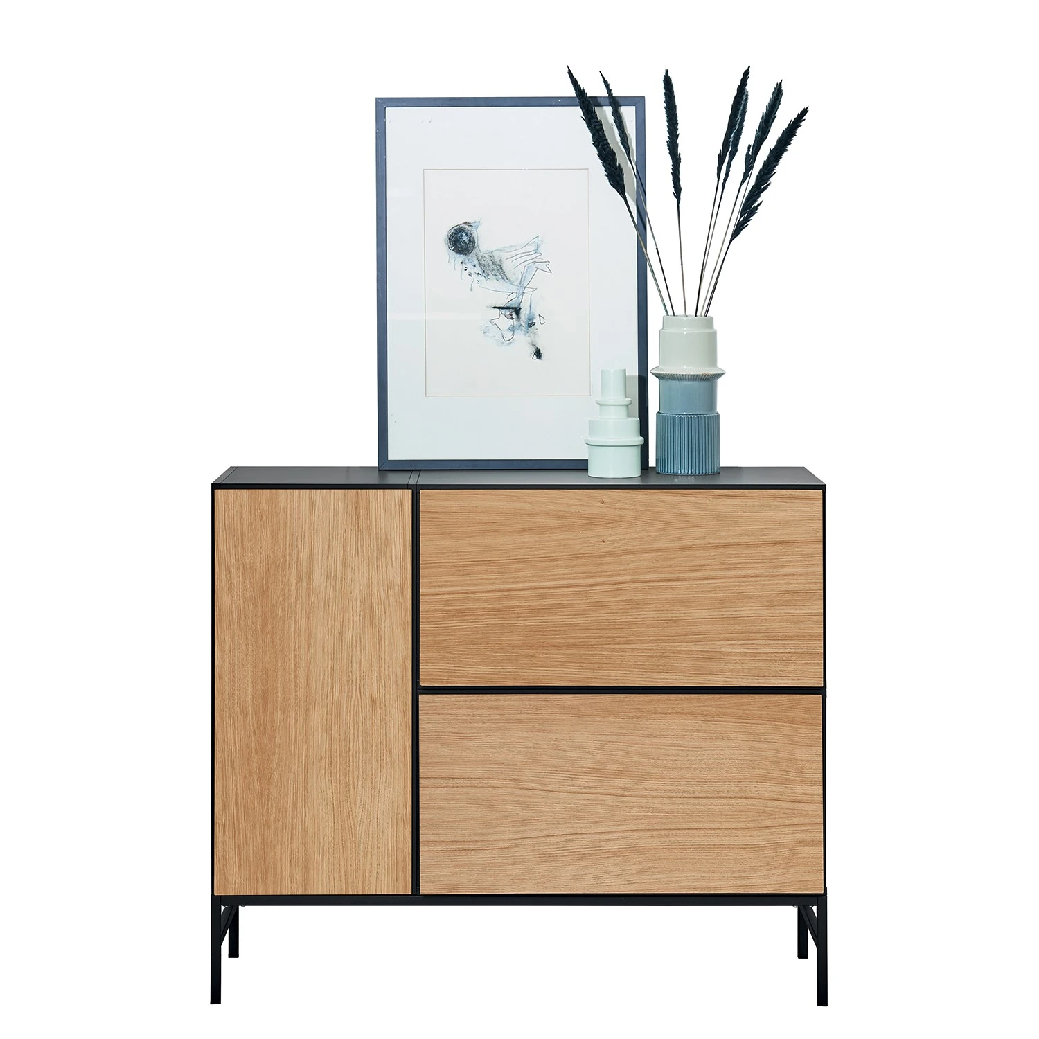 Now! by hülsta Kommode now to go colour I - Natureiche / Diamantgrau 2 Now! by hülsta Kommode now to go colour I - Natureiche / Diamantgrau – Bild 2