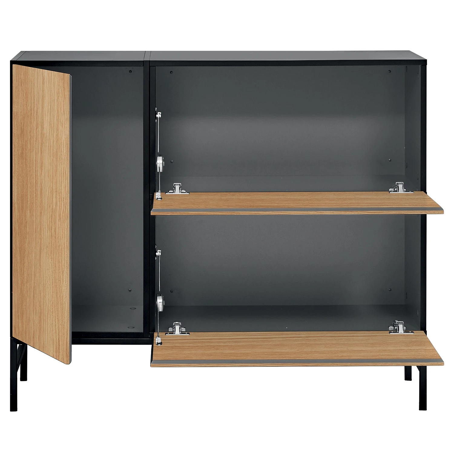 Now! by hülsta Kommode now to go colour I - Natureiche / Diamantgrau 4 Now! by hülsta Kommode now to go colour I - Natureiche / Diamantgrau – Bild 4