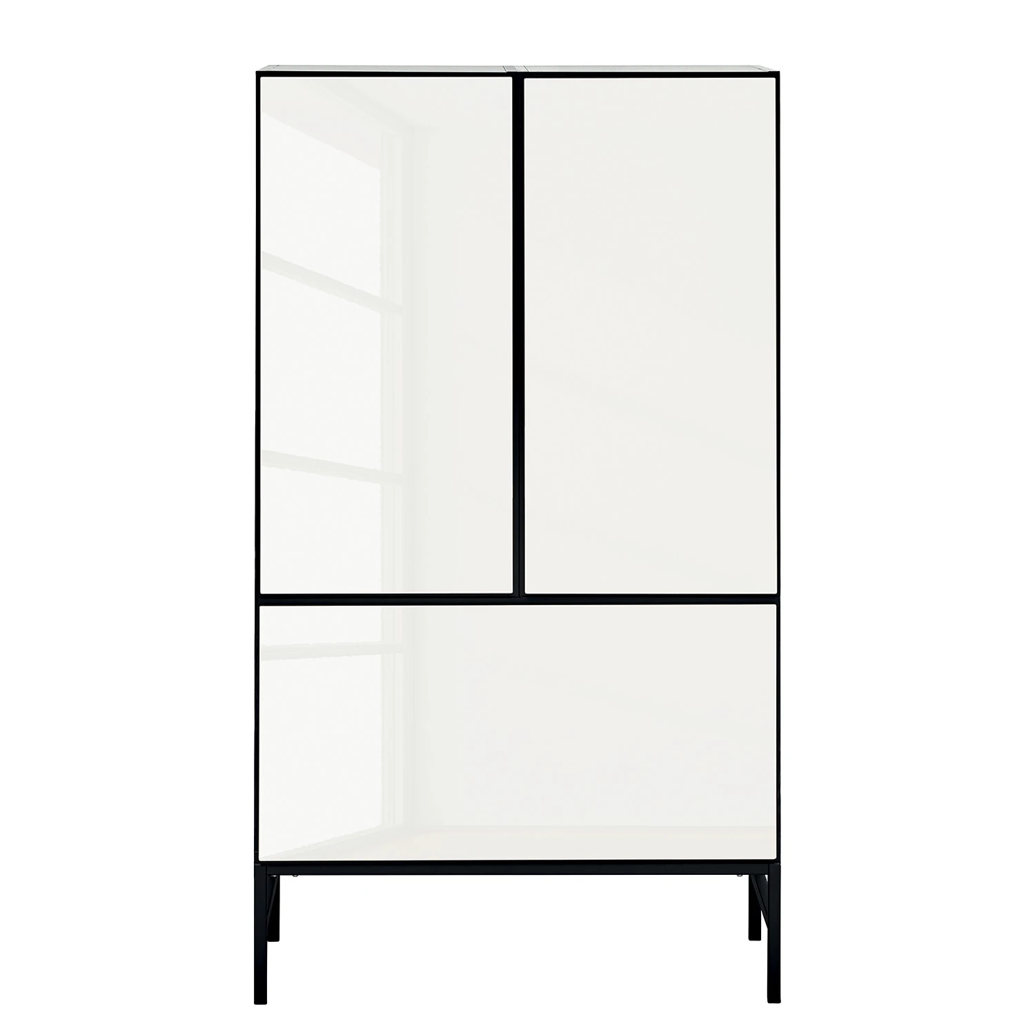 Now! by hülsta Highboard now to go colour I - Hochglanz Reinweiß / Schneeweiß 3 Now! by hülsta Highboard now to go colour I - Hochglanz Reinweiß / Schneeweiß – Bild 3