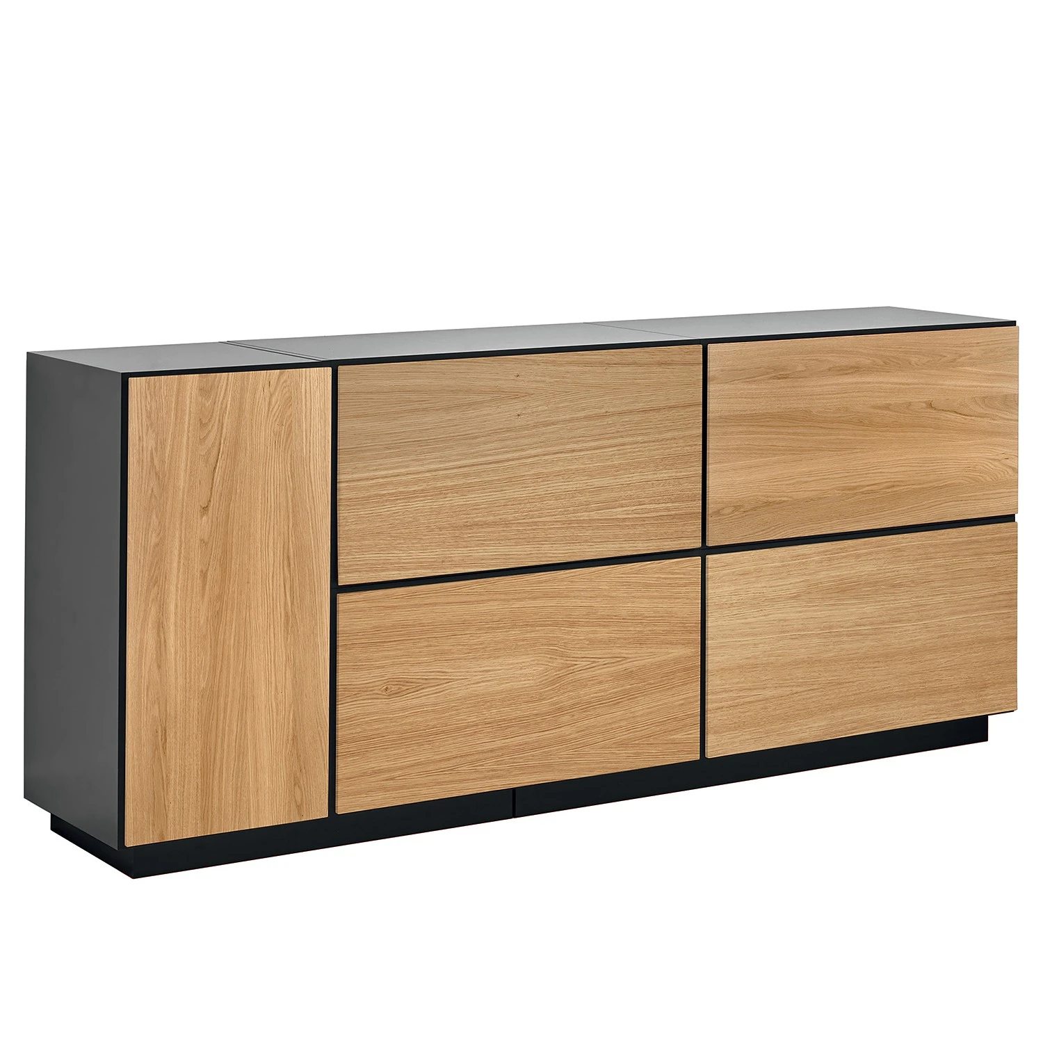 Now! by hülsta Sideboard now to go colour IV - Natureiche / Diamantgrau 1 Now! by hülsta Sideboard now to go colour IV - Natureiche / Diamantgrau
