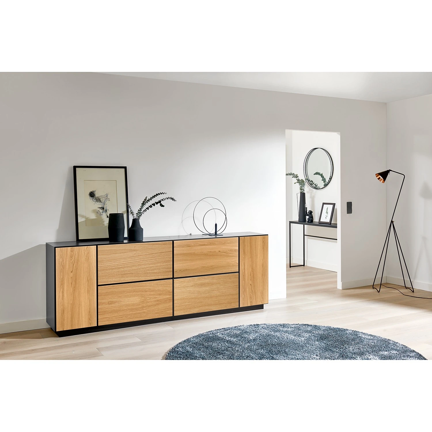 Now! by hülsta Sideboard now to go colour V - Natureiche / Diamantgrau 2 Now! by hülsta Sideboard now to go colour V - Natureiche / Diamantgrau – Bild 2