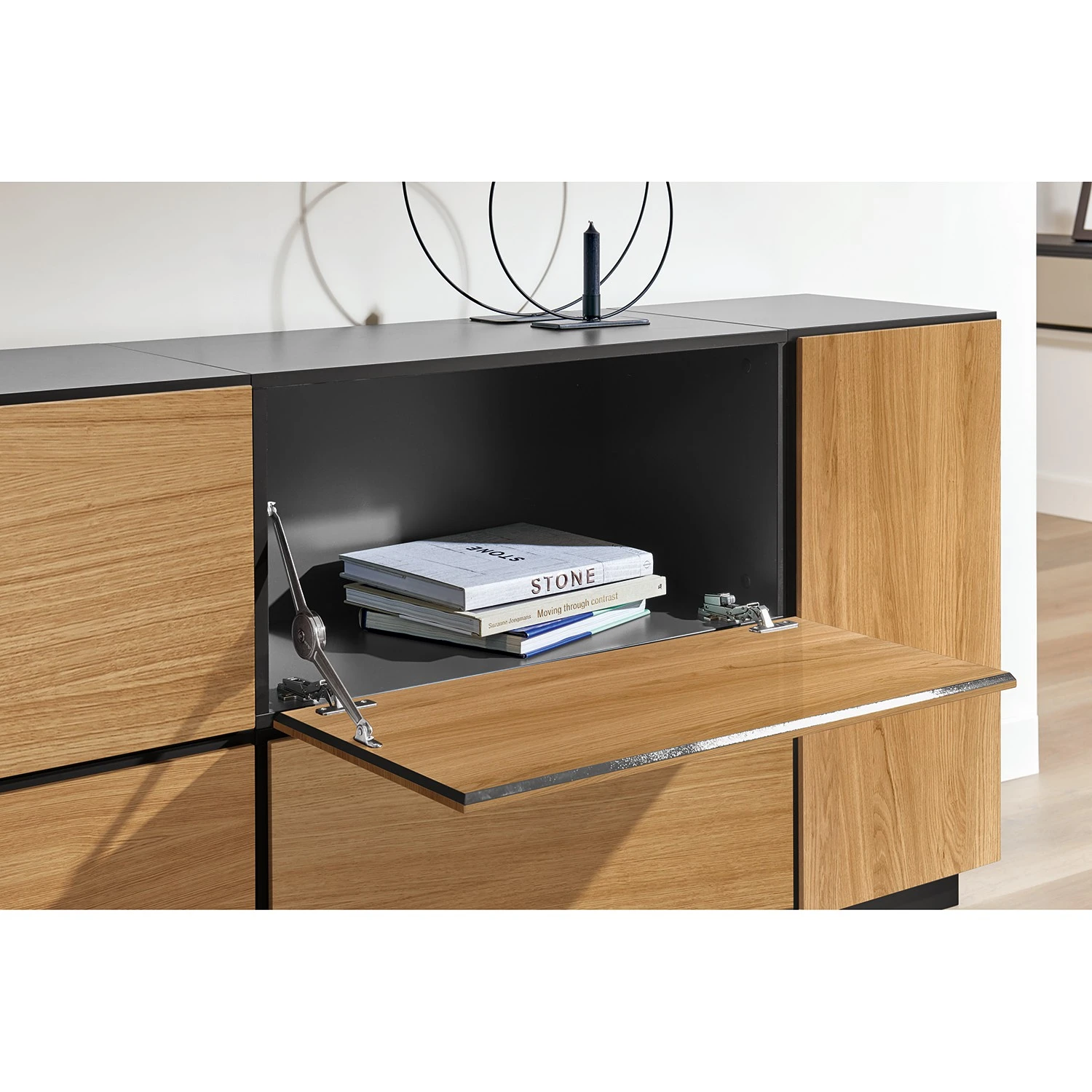 Now! by hülsta Sideboard now to go colour V - Natureiche / Diamantgrau 8 Now! by hülsta Sideboard now to go colour V - Natureiche / Diamantgrau – Bild 8