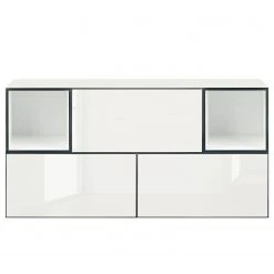 Now! by hülsta Wohnwand now to go colour IV (5-teilig) - Hochglanz Reinweiß / Schneeweiß 20 Now! by hülsta Wohnwand now to go colour IV (5-teilig) - Hochglanz Reinweiß / Schneeweiß -Wohnzimmermöbel boutique en ligne 1000311279 211201 14490000416 DETAILS P000000001000311279