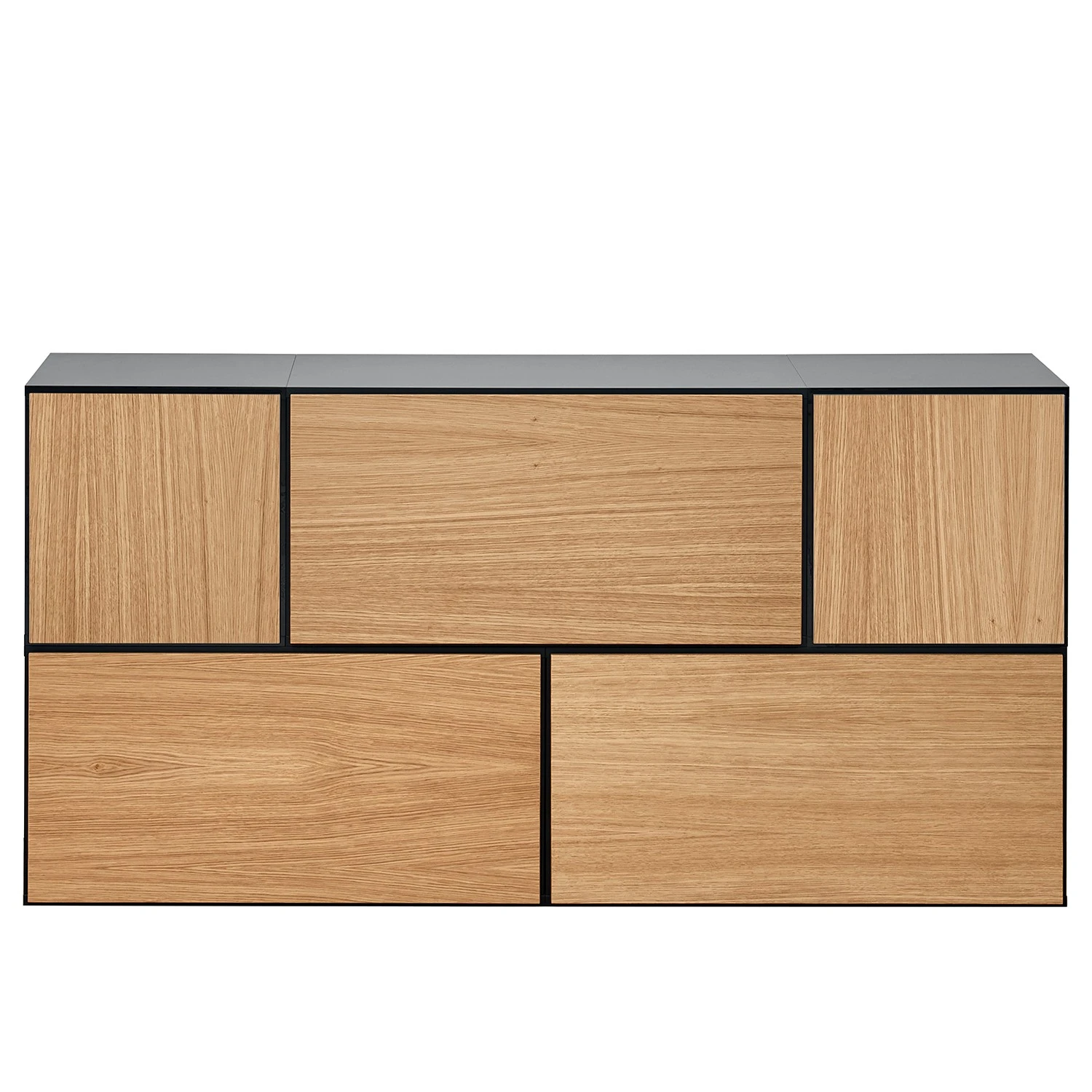 Now! by hülsta Wohnwand now to go colour V (5-teilig) - Natureiche / Diamantgrau 7 Now! by hülsta Wohnwand now to go colour V (5-teilig) - Natureiche / Diamantgrau – Bild 7