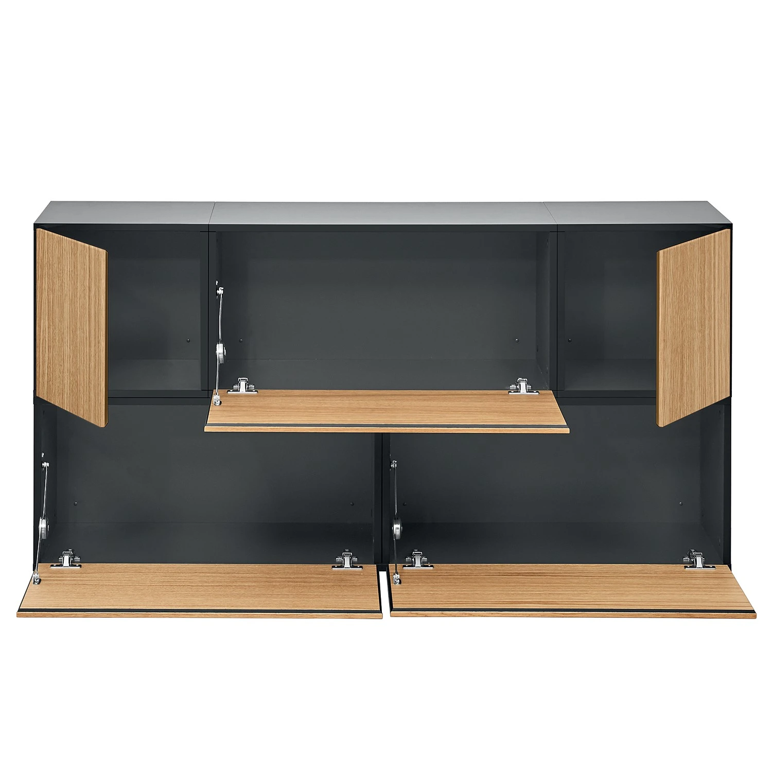 Now! by hülsta Wohnwand now to go colour V (5-teilig) - Natureiche / Diamantgrau 8 Now! by hülsta Wohnwand now to go colour V (5-teilig) - Natureiche / Diamantgrau – Bild 8