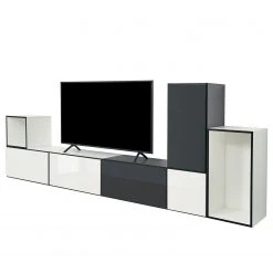 Now! by hülsta Wohnwand now to go colour VI (7-teilig) - Hochglanz Reinweiß / Hochglanz Diamantgrau 12 Now! by hülsta Wohnwand now to go colour VI (7-teilig) - Hochglanz Reinweiß / Hochglanz Diamantgrau -Wohnzimmermöbel boutique en ligne 1000311315 211228 15381300053 DETAILS P000000001000311315