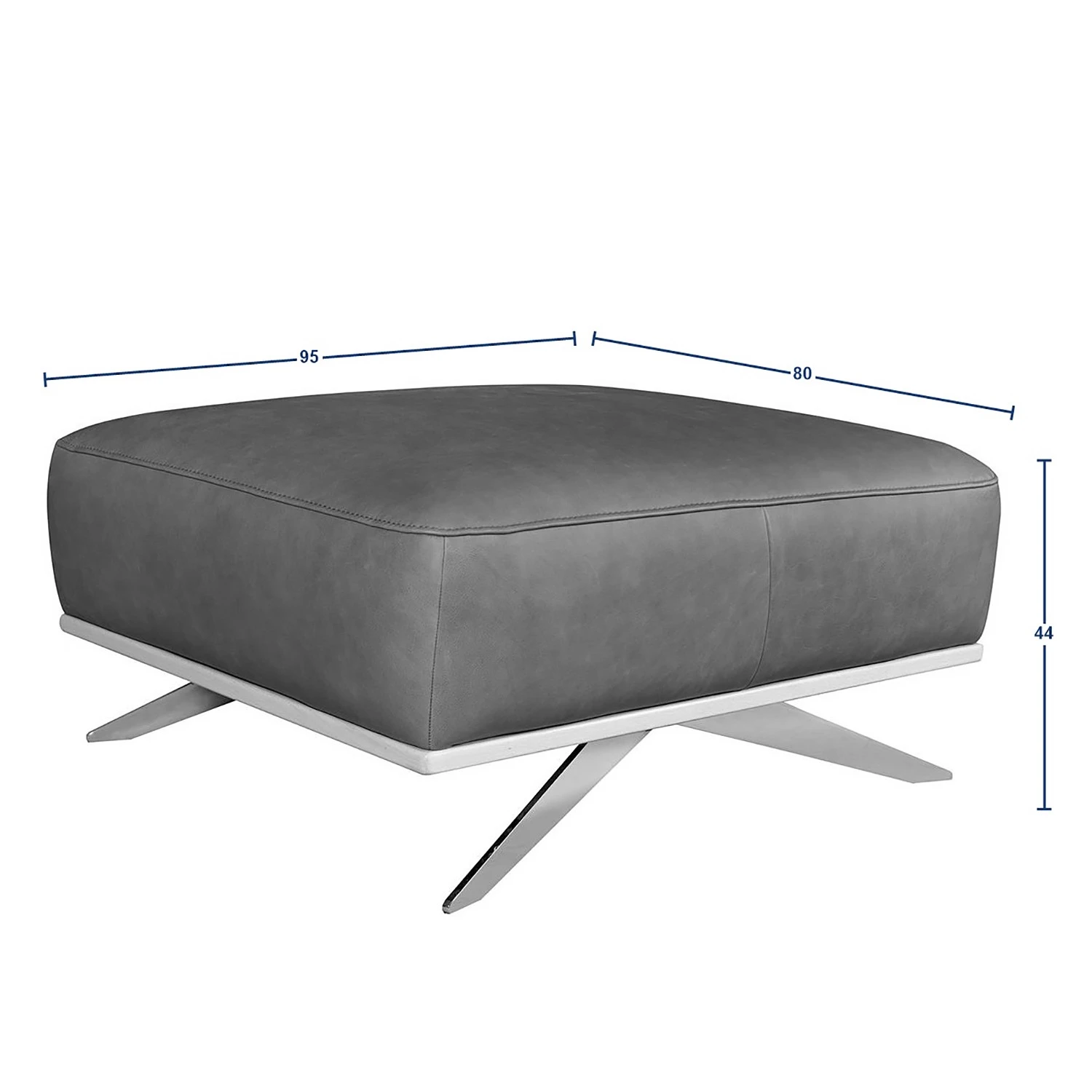 Loftscape Polsterhocker Iglesia I - Echtleder - Echtleder Nadra: Cognac - Schwarz - Buche Dunkel 5 Loftscape Polsterhocker Iglesia I - Echtleder - Echtleder Nadra: Cognac - Schwarz - Buche Dunkel – Bild 5